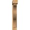 Ekena Millwork Funston Block Rough Sawn Bracket w/ Offset Brace, Western Red Cedar, 6"W x 30"D x 38"H BKT0604X30X38FST05RWR - alternate 4